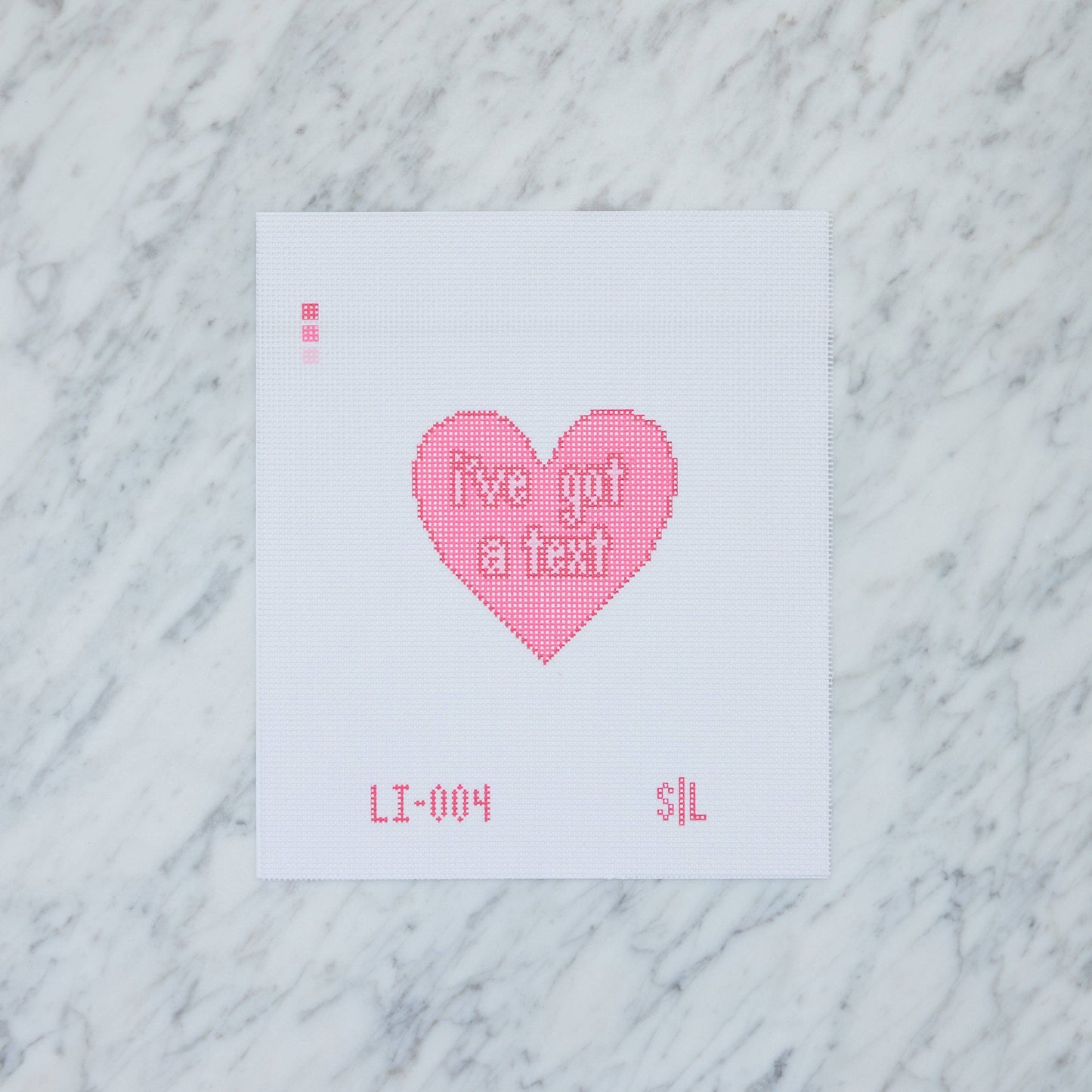 Love Island - I've Got a Text Needlepoint Canvas