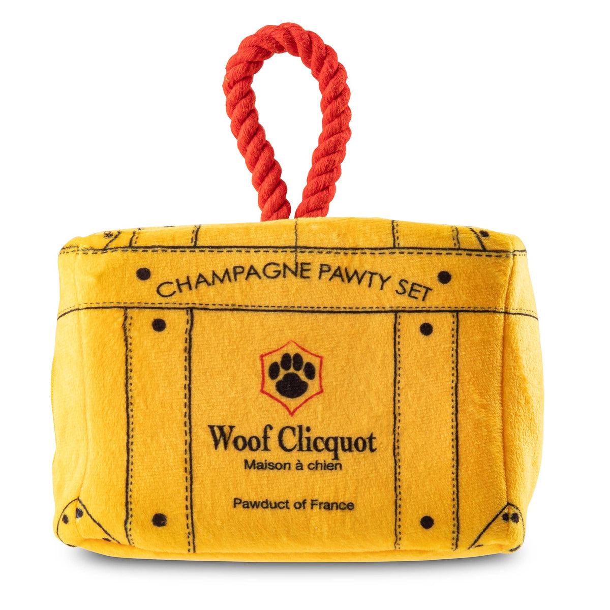 Woof Clicquot -  Pawty Set Burrow Dog Toy