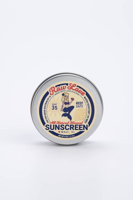 SPF 35 Mineral Sunscreen Tin 4 oz